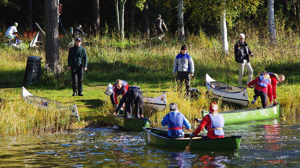 Hotel Lits Camping, Stugby Och Kanot Exterior foto
